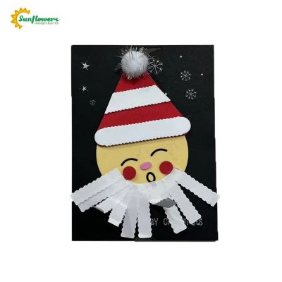 New Arrival Customizable EVA Foam Santa Card