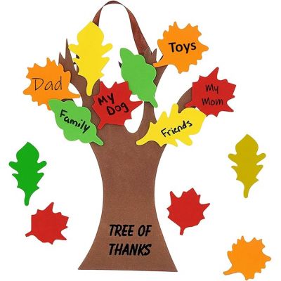 EVA Thanksgiving Tree Craft DIY Festive Hanging Ornaments
