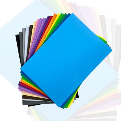 Hot Selling 2mm 40*60cm Plain Non-self-adhesive Multi-color EVA Foam Sheets for Kids' Arts & Crafts Supplies
