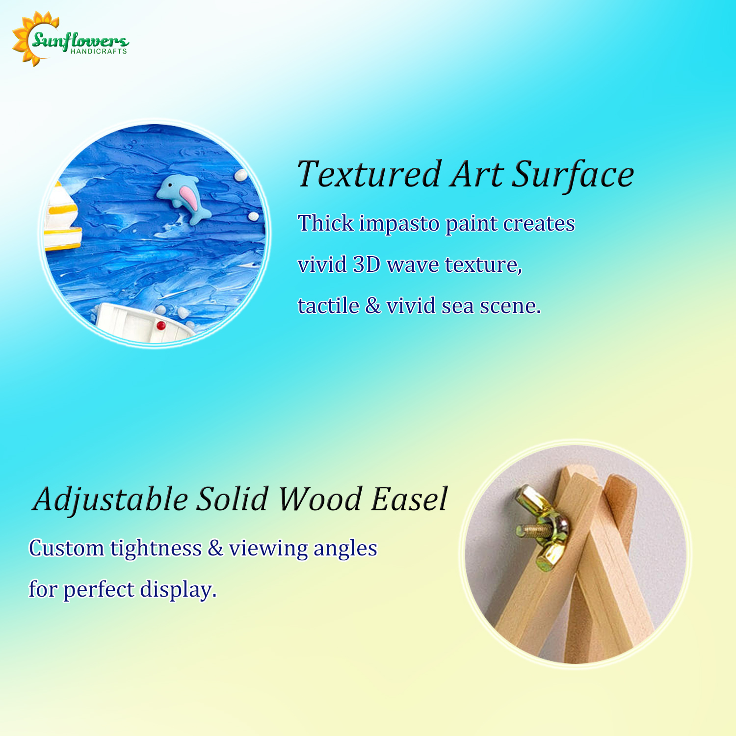 DIY Mosaic Wall Art Kit Textured Painting 3D Botanical Specimen Handmade Home Decor Artisan Craft for Adults Zen Gift