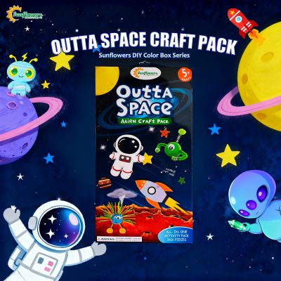 2025 New Hot Sales OUTTA SPACE Alien & Space Crafts Making Kit Color Box Pack Set